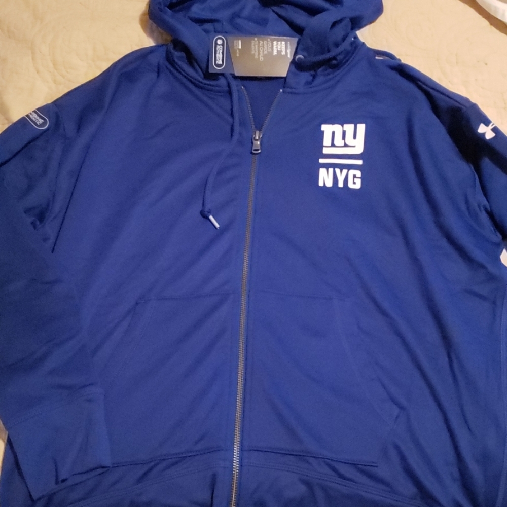 Under armour combine authentic NY Giants full zip